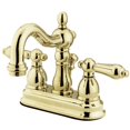 thumbnail image 1 of Kingston Brass KB1602AL Heritage 4 pulgadas Grifo de baño central de latón pulido, 1 of 1