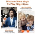 thumbnail image 4 of Fidget Spinner Toys, Infinite Flip Sensory Hand Fidget Spinner Toys Relieve Anxiety Fidget Spinner Toys Exercise Finger Flexibility Suitable for Children Adults Adhd and Autism, 4 of 5