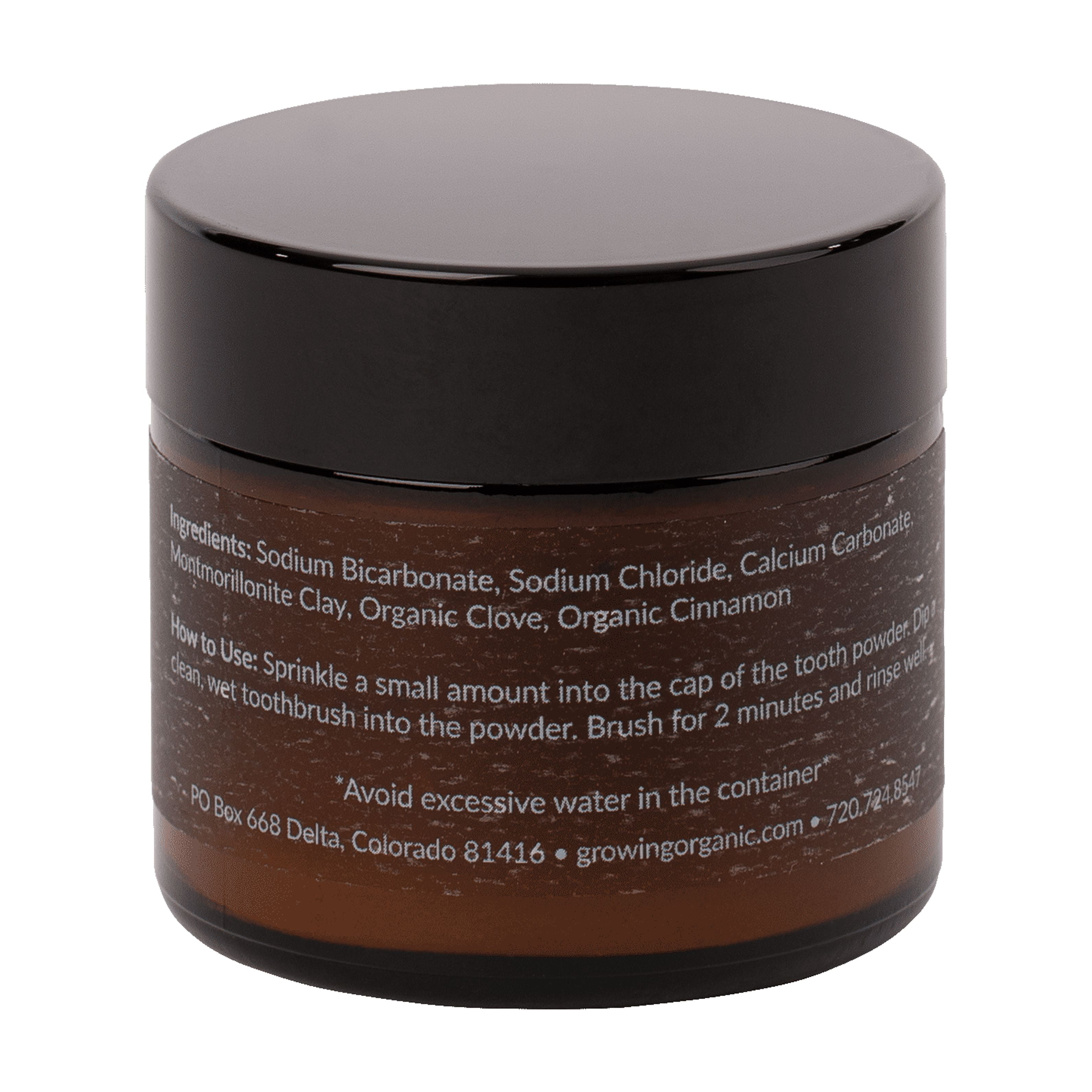 All-Natural Remineralizing Tooth Powder for Healthy Teeth & Gums (2 oz)
