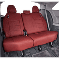 thumbnail image 4 of EKR Custom Fit Palisade Car Seat Covers for Hyundai Palisade SE,SEL (8 Seat Only) 2020 2021 2022 2023 2024- Leatherette (Burgundy), 4 of 6