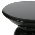 thumbnail image 4 of Aston Metal Outdoor Side Tables, Set of 2, Black, 4 of 7