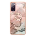 thumbnail image 2 of Compatible with Samsung Galaxy S20 FE Case, Fantastic Marble Patterned Phone Case Anti-Scratch Slim Hybrid Hard Plastic Bumper+Soft Silicone TPU with Ring Kickstand Bumper Shockproof Cover,Gold, 2 of 6