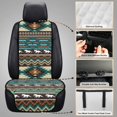 thumbnail image 6 of Chririnla Horse Geometric Pattern Car Seat Covers for Most Vehicles, Machine Washable Airbag Compatible Car Front Seat Covers 2 Pack Polyester Front Car Seat Protector, 6 of 7