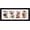 Black, variant on , 8x20 Picture Frame, Grey, Collage Frame Display Four 4x6 Photos, Horizontal or Vertical, HD Tempered Glass, Real Wood Molding, Wall Hanging, 1 Pack