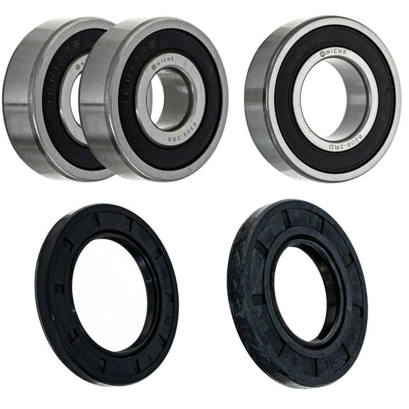 Niche Wheel Bearing Seal Kit for Yamaha FZ6R Kawasaki KZ650 6303-2RS 6206-2RDQE6 MK1008874