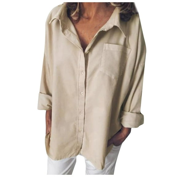Women Blouses Short S Womens Fall Tops And Blouses Womens Summer Loose Tops Tee Shirt Not Today plus Size Tunic down Shirt Tall Women T Shirts Sleep Top 3xl Dress Shirts for Top Camisole Khaki L