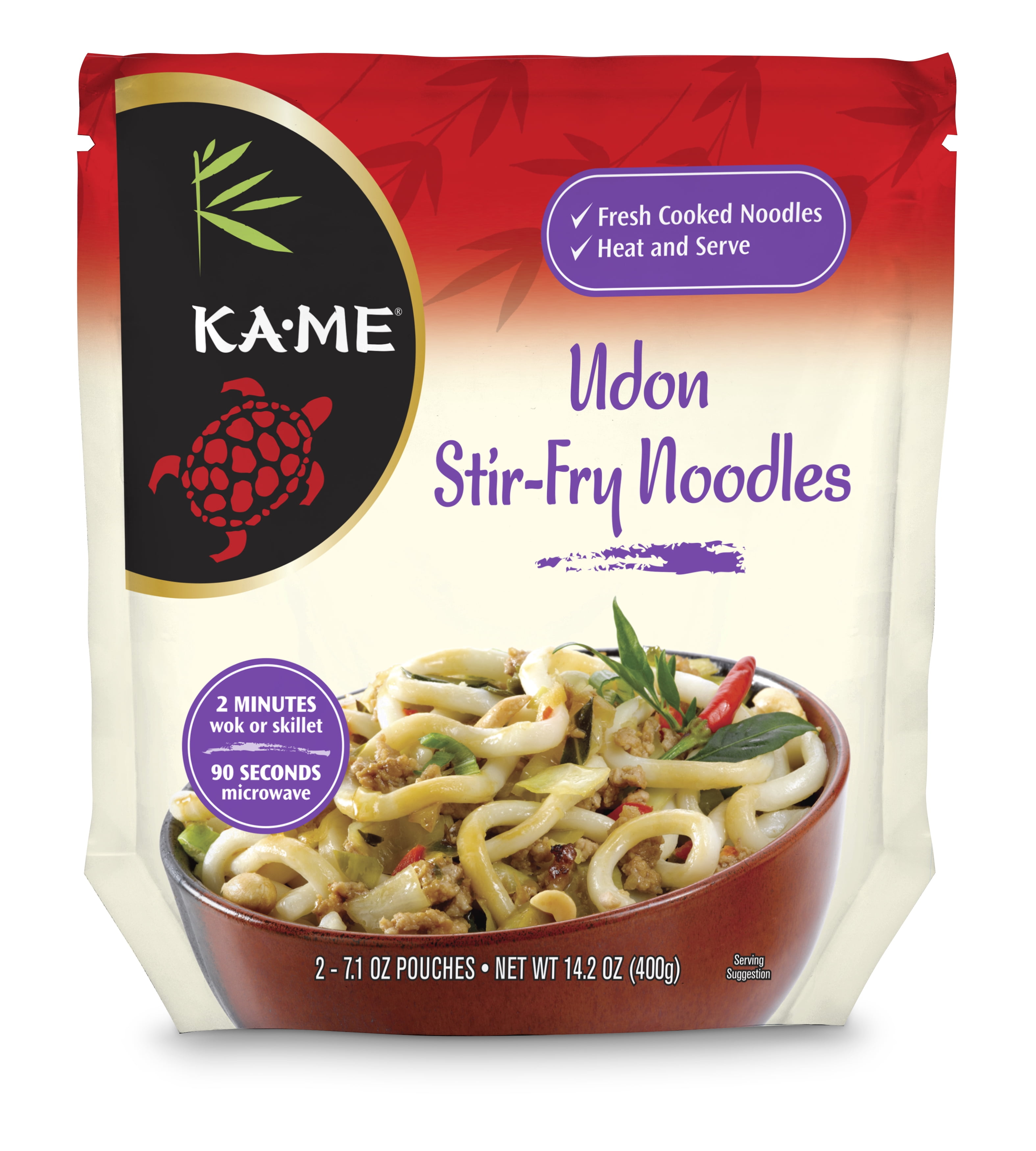 KA-ME Udon Stir Fry Noodles, 7.1 Oz, 2 Ct