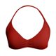 thumbnail image 5 of Sujetador deportivo sin espalda con tirantes para mujer - Copas acolchadas extraíbles, nailon-spandex - Sujetador de yoga y gimnasio con fruncido delantero - Tallas XS-XL, 5 of 5