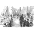 thumbnail image 2 of Banquet 1854. N'Farewell Banquet Of Officers Of The Coldstream And Fusilier Gaurds At The London Tavern.' Wood, 2 of 4