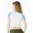 thumbnail image 3 of BELLA + CANVAS - Women's Micro Rib Raglan Baby Tee, 3 of 6