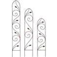 thumbnail image 3 of Arcadia Garden Products 6' Autumn Leaf Metal Arched Trellis, 3 of 3