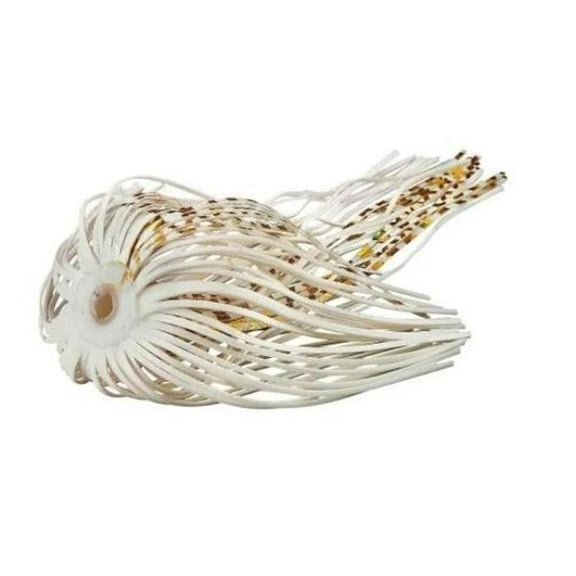 War Eagle Spinner Baits WESK01G We Skirt Replacement Fishing Lures, White Gold