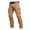 Khaki, variant on Casual Cargo Pants for Men, Regular Fit Cargo Work Pants for Men | Stretchable Mens Cargo Work Pants, Multiple Pocket Outdoor Mens Work Pants, Ultra Durable Casual Trousers Black S