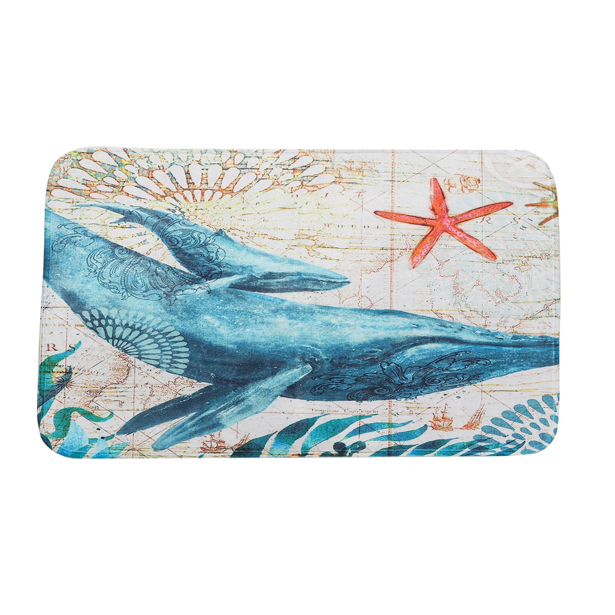 Waterproof Underwater World Print Polyester Shower Curtain Home Carpet Bathroom Decor Toilet Seat Cover Shower Curtain Bath Mat Rugs Set Walmart Canada