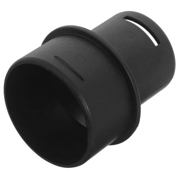 Luxshiny Conector Plástico Para Salida De Ducto De Calefacción Con Alta Durabilidad Negro