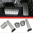 thumbnail image 2 of Car Pedal Cover Set For Mercedes Benz C E S Glk Slk Cls Sl Class Amg W203 W222 R172 R231 W204 W210 W211 W212 X204 W218, 2 of 4