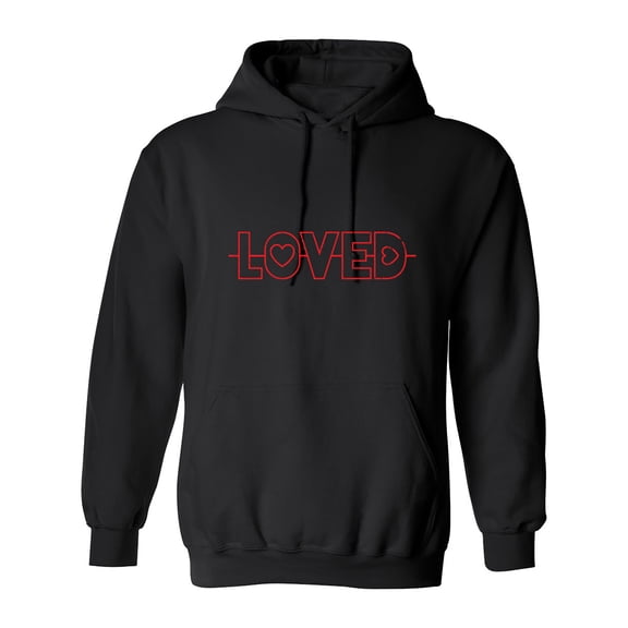 Lov*d Sarcastic Humor Novelty Best Gift For Besties Men's Hoodie