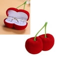 thumbnail image 2 of CIYISON Handy Jewelry Storage Box Cherry Shaped Jewellery Organizer Case for Women Girls, 2 of 13