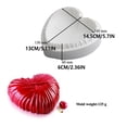 thumbnail image 4 of Inteprter Molde de pastel de silicona con lazo de corazón, Cupcakes, pasteles, galletas, Mousse, molde de cocina, moldes para horno, utensilios para Herramientas y accesorios para hornear Inteprter HA066317-00, 4 of 6