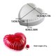 thumbnail image 3 of Inteprter Corazón Bowknot molde de pastel de silicona Cupcakes postre molde cocina DIY bandeja para hornear moldes para hornear para suministros de Herramientas y accesorios para hornear Inteprter HA066317-00, 3 of 6
