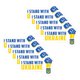 thumbnail image 1 of 10 Uds. Pegatinas De Bandera De Ucrania, Calcoman铆a De Bandera De Ucrania Impermeable, Pegatina De Emblema Nacional De Ucrania Antisol Para Decoraci贸n, Calcoman铆a De Mapa De Ucrania Para Pared De Cua, 1 of 7