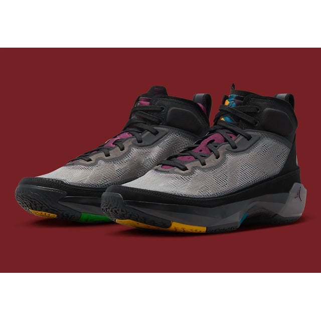 N I-K-E A i r-Jor-dan XXXVII 37 Bordeaux Black Midnight Fog DD6958-001 Men's