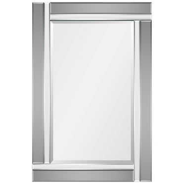 Champagne Bead Beveled rectangular Wall Mirror, 24" x 36" - Walmart