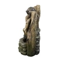 thumbnail image 3 of 20" Brown Outdoor Garden Fountain with Pouring Pail, 3 of 5
