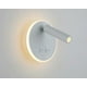thumbnail image 1 of Lámpara de pared LED para cabecera, nueva ingeniería china, pasillo de hotel, pasillo, escalera, sala de estar, fondo, lámpara de pared (foco giratorio blanco redondo, luz blanca cálida), 1 of 5
