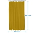 thumbnail image 4 of Bath Bliss Splash Guard Shower Liner in Gold, 4 of 6