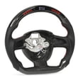 thumbnail image 1 of Volant LED, Remplacement de Volant Rouge en Fibre de Carbone Brillant pour A4 A5 A6 A8, 1 of 8