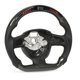 thumbnail image 2 of Volante LED Bling Bling deportivo de carreras de carbono, 2 of 12