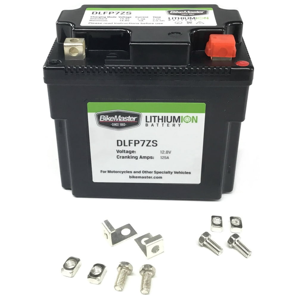 BikeMaster Lithium-Ion Battery 125 Cranking Amps 114L x ...