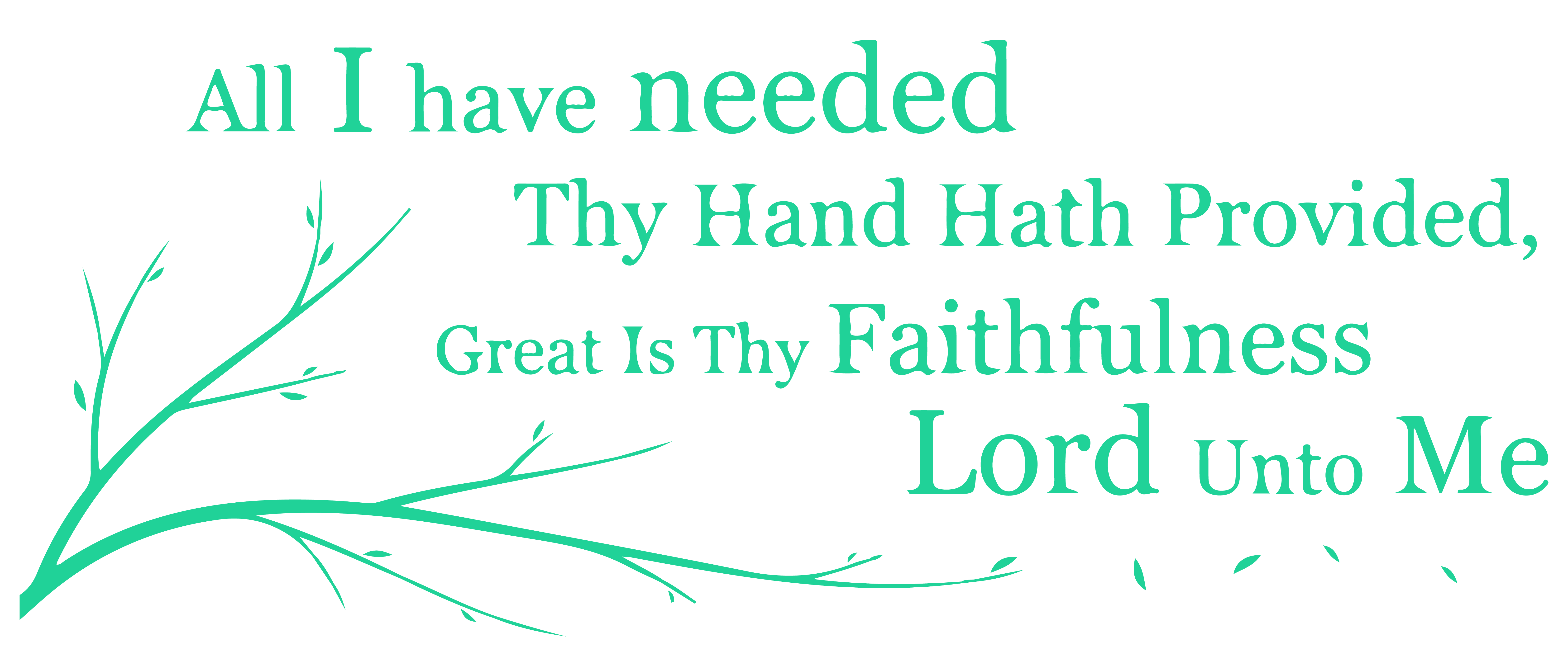 Faith Hope Love 1 Corinthians 13:13 Religious Vinyl Wall Decal – Oracal – Home Art Decor
