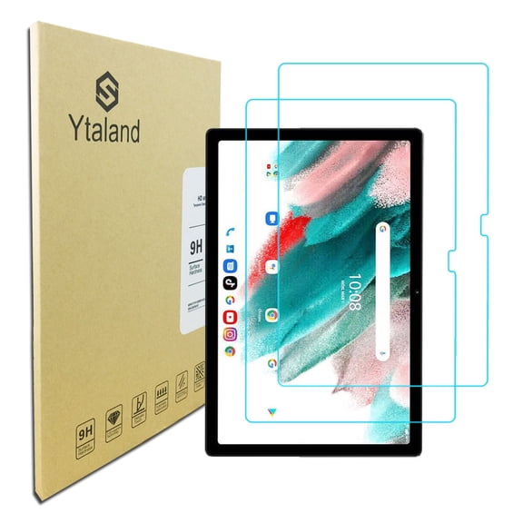 Ytaland Glass Screen Protector for UMIDIGI A13 Tab 10.5 Inch, [2 Pack] Anti-Fingerprints Bubble-Free Tempered Glass Film Cover
