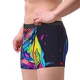 thumbnail image 2 of Yiaed Neon Pop Art Pitbull Print Men's Soft Cotton Boxer Shorts Breathable Boxers Underwear Moisture-Wicking Underwear Stretch Boxer Briefs for Man-XX-Large, 2 of 5