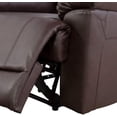 thumbnail image 4 of Manual Brown recliner Sofa 3 Seats, 4 of 4