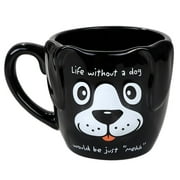 Adorable Pet Puppy Cat Tea Cup Mug Drinkware (Life without a dog would be just"Mehh")