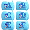 thumbnail image 2 of Monedero pequeño de peluche de Sonics Boys, bolso de lona con letras, estuche para llaves, bolso de mano con dibujos animados de anime, regalos de cumpleaños para niños, 2 of 5