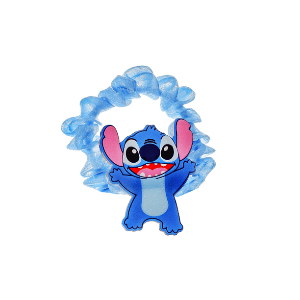Accesorios de bandas para el cabello de Anime Disney Stitch para niña, diadema bonita de dibujos animados, lazos elásticos para el cabello para niños, banda de goma Kawaii de Anime Lilo Stitch