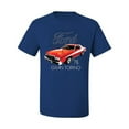 thumbnail image 2 of Wild Bobby, Ford '76 Gran Torino Vintage Car Cars and Trucks Men's Graphic T-Shirt, Royal, Large, 2 of 3