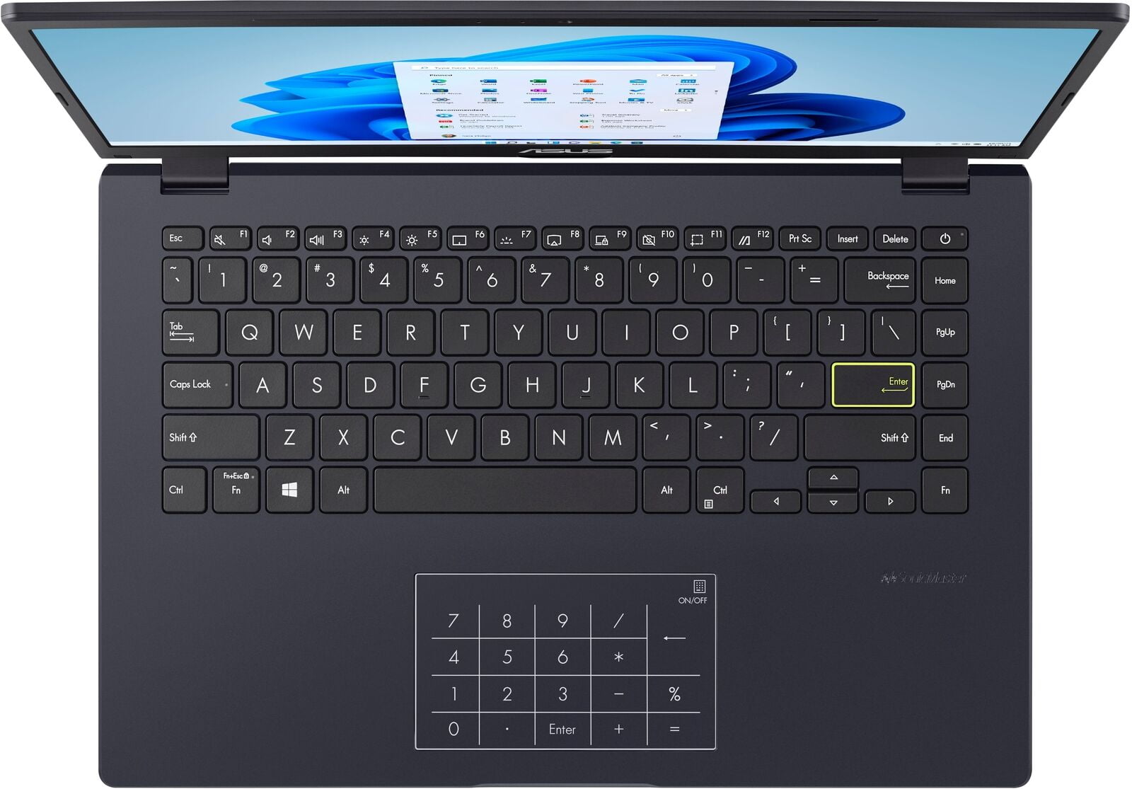 ASUS - 14.0" Laptop-Intel Celeron N4020 - 64GB - Star Black