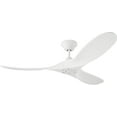 thumbnail image 1 of Monte Carlo Fans 3MAVR52RZW Maverick II Celing Fan, 52", Matte White, 1 of 6