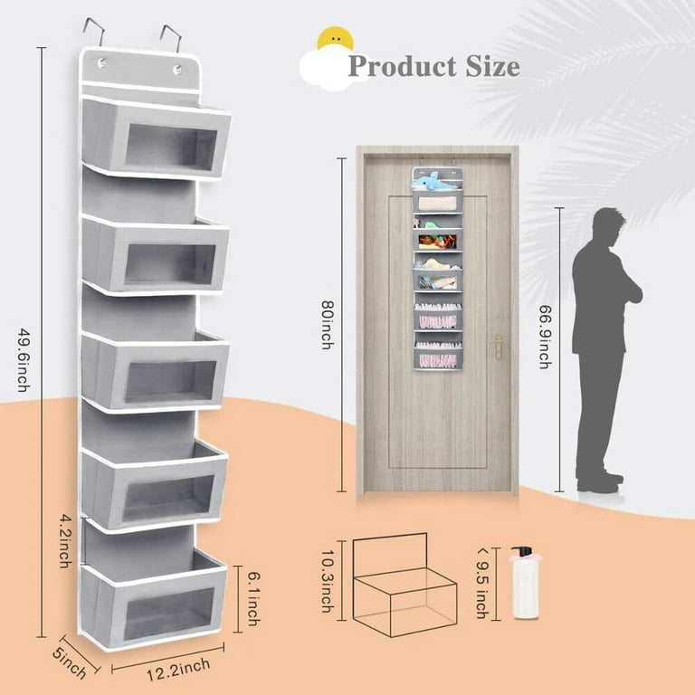 Closet Organizer and Storage, Hanging Closet Organizer, for Closet, RV and  Dorm Room, Holds 20 by the Roll Keeper 