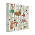 thumbnail image 2 of Trademark Fine Art 'Christmas Critters Bright Pattern IVB' Canvas Art by Emily Adams, 2 of 3