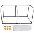 thumbnail image 2 of Greenhouse Film Hoop Set, Practical Multi Functional Clear Plastic Greenhouse Film Strong Support Space Saving  for Plantation, 2 of 7