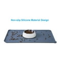 Silicone Waterproof Dog Cat Pet Food Mats Tray Non Slip Pet Dog Cat