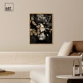 thumbnail image 3 of Butterfly Golden Goddess Gold Fashion Glam Canvas Wall Art by Art Remedy, Gold Floater Frame, 20"x24", 3 of 7