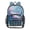 Vibrant Colors Fish, variant on PVC Transparent Backpacks Clear Backpack for Travel and Outings Rainbow-colored Stars and Dots