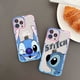 thumbnail image 2 of S-stitchhes funda de teléfono para IPhone 13 14 Pro Max XS XR 12 11 Pro 13 Mini 6 7 8 Plus, funda trasera transparente suave, 2 of 3